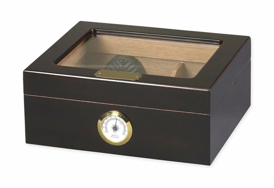 Budget ๐ 50 Cigar Mahogany Humidor by Quality Importers Trading Co., Inc โจ