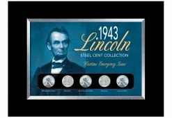 Budget ⌛ 1943 Lincoln Steel Penny Collection by UPM Global LLC ✨