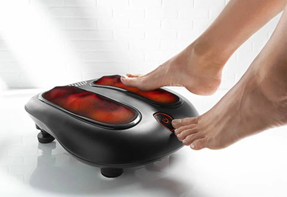Coupon 😉 Shiatsu Foot Massager by Sharper Image 🛒