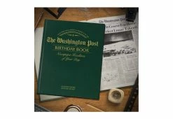 Buy 🤩 The Washington Post Personalized 🎂 Birthday Book by Signature Gifts, Inc. 💯