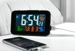 Discount ๐ Phone Charging Atomic Alarm Clock by LaCrosse Technology, Ltd. ๐