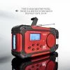 Cheapest 🎁 Emergency Solar Hand Crank Radio by Sharper Image 🔥