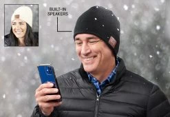 Cheapest ๐ Smartphone Bluetooth Hat by Sharper Image ๐