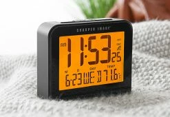 New โจ Travel Alarm Clock by Sharper Image ๐