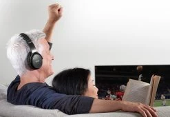 Budget 🔥 TV Wireless Headphones by Sharper Image 🎁