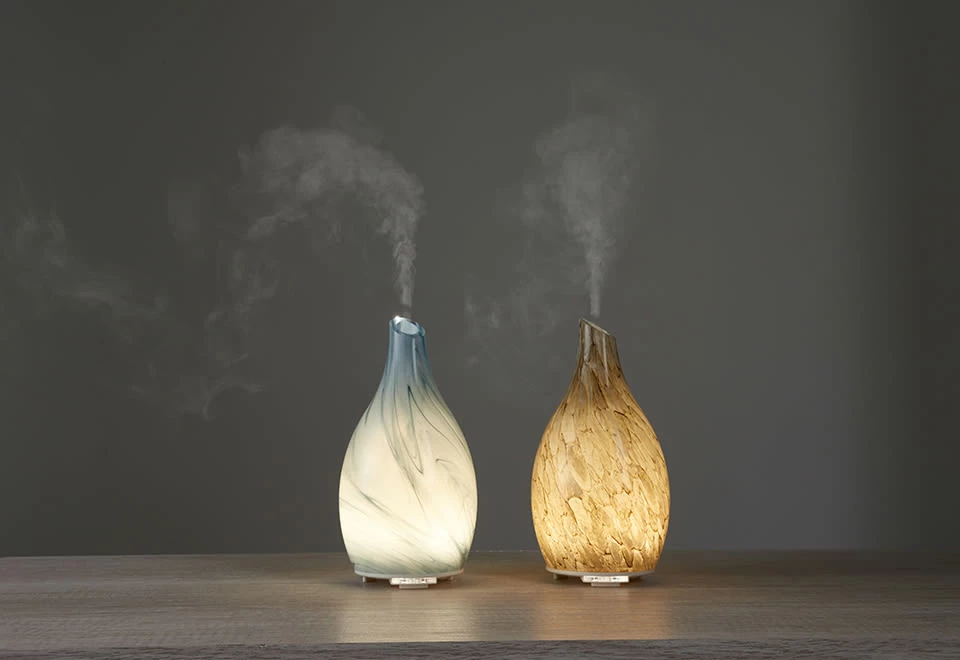 Best deal ⭐ Sand-Blasted Glass Ultrasonic Aromatherapy Diffuser by Sharper Image ⭐ - Image 4