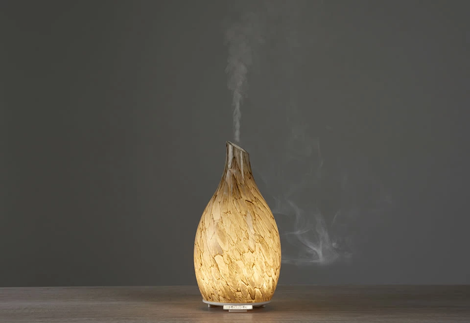 Best deal ⭐ Sand-Blasted Glass Ultrasonic Aromatherapy Diffuser by Sharper Image ⭐ - Image 5