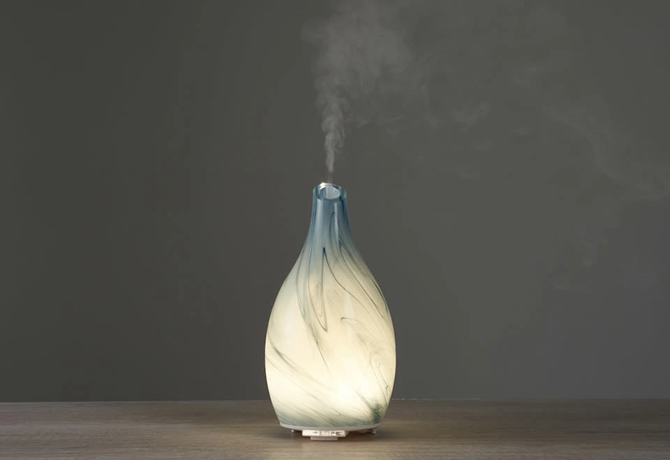 Best deal ⭐ Sand-Blasted Glass Ultrasonic Aromatherapy Diffuser by Sharper Image ⭐ - Image 6