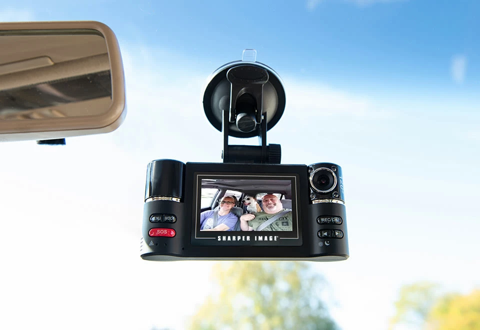Budget π₯ Dual Recording Windshield Camera by Sharper Image π - Image 3