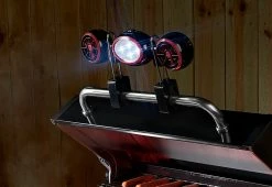 Best Sale 🔔 BBQ Grill Light and Fan by Sharper Image 🔥