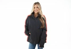 Deals 🔥 Women's Rechargeable Heated Softshell Jacket by Sharper Image 🛒