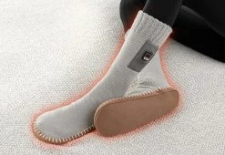 Deals 😍 Heated Slipper 🧦 Socks by Sharper Image 🔥