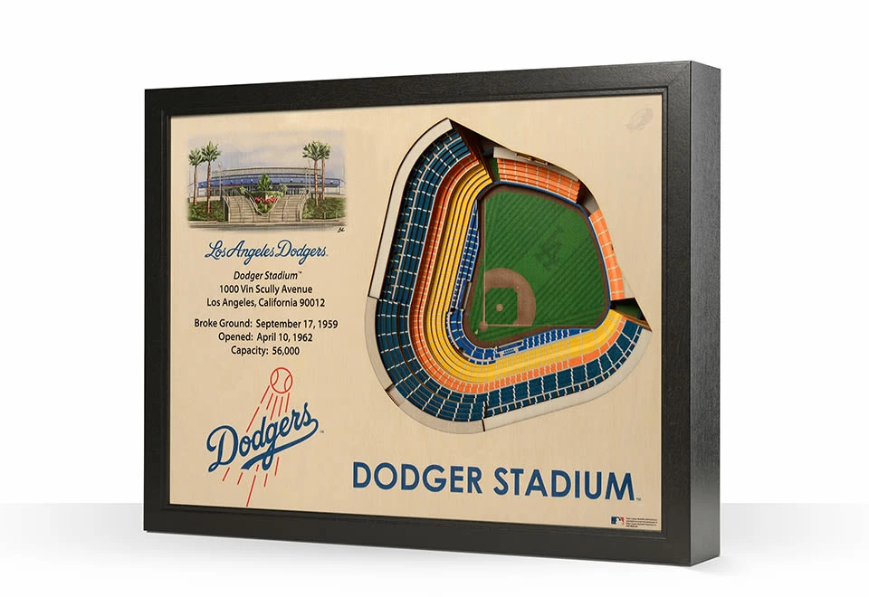 Promo 👏 MLB 3D Stadium Wall Art by iDNA Series, LLC ❤️ - Image 22