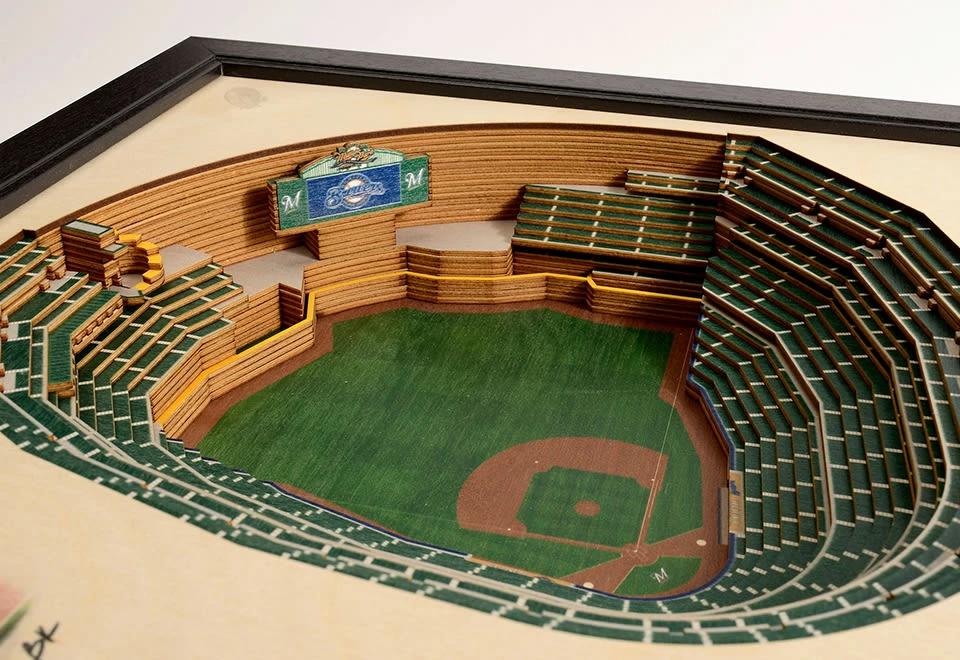 Promo 👏 MLB 3D Stadium Wall Art by iDNA Series, LLC ❤️ - Image 25