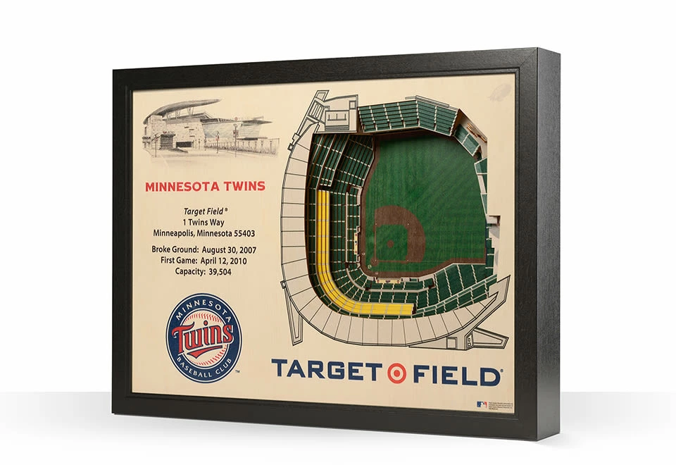 Promo 👏 MLB 3D Stadium Wall Art by iDNA Series, LLC ❤️ - Image 26