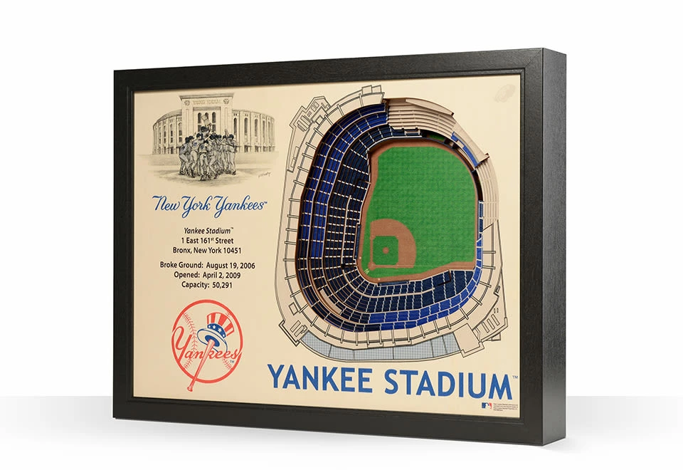 Promo 👏 MLB 3D Stadium Wall Art by iDNA Series, LLC ❤️ - Image 30
