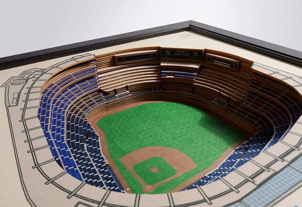 Promo 👏 MLB 3D Stadium Wall Art by iDNA Series, LLC ❤️ - Image 31
