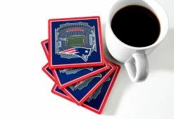 Best reviews of 🎁 NFL 3D Stadium Coasters (Set of 4) by iDNA Series, LLC 👏