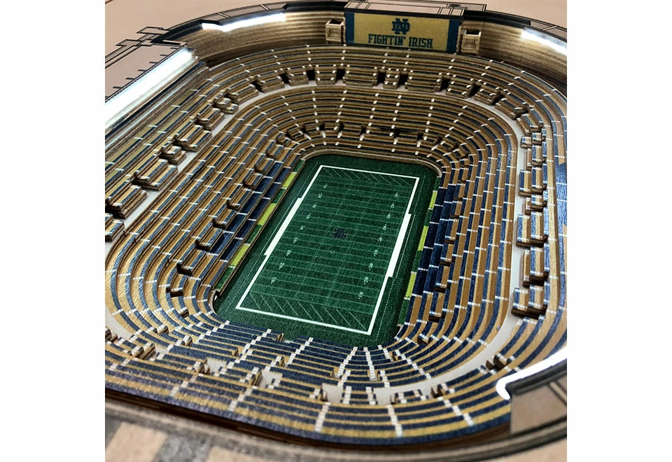 Best deal ⌛ NCAA 3D Stadium Table by iDNA Series, LLC 😉 - Image 47