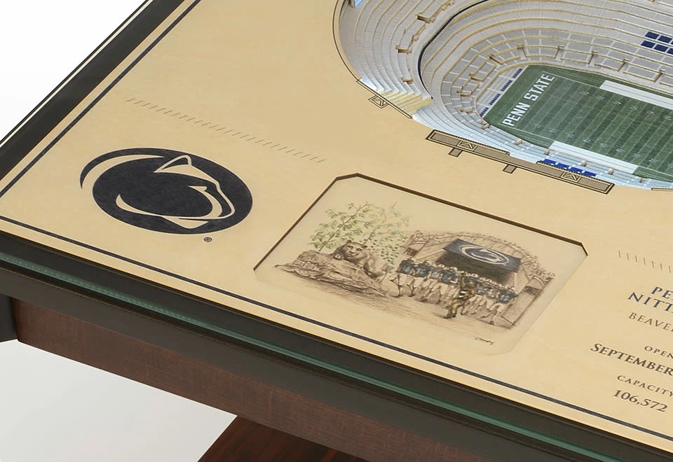 Best deal ⌛ NCAA 3D Stadium Table by iDNA Series, LLC 😉 - Image 61