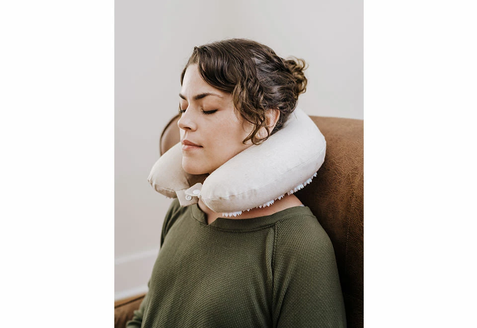 New ๐ Memory Foam Acupressure Neck Pillow by Acutens ๐