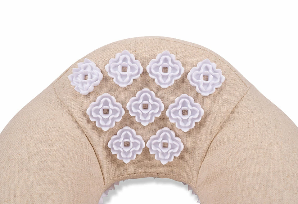 New ๐ Memory Foam Acupressure Neck Pillow by Acutens ๐ - Image 3