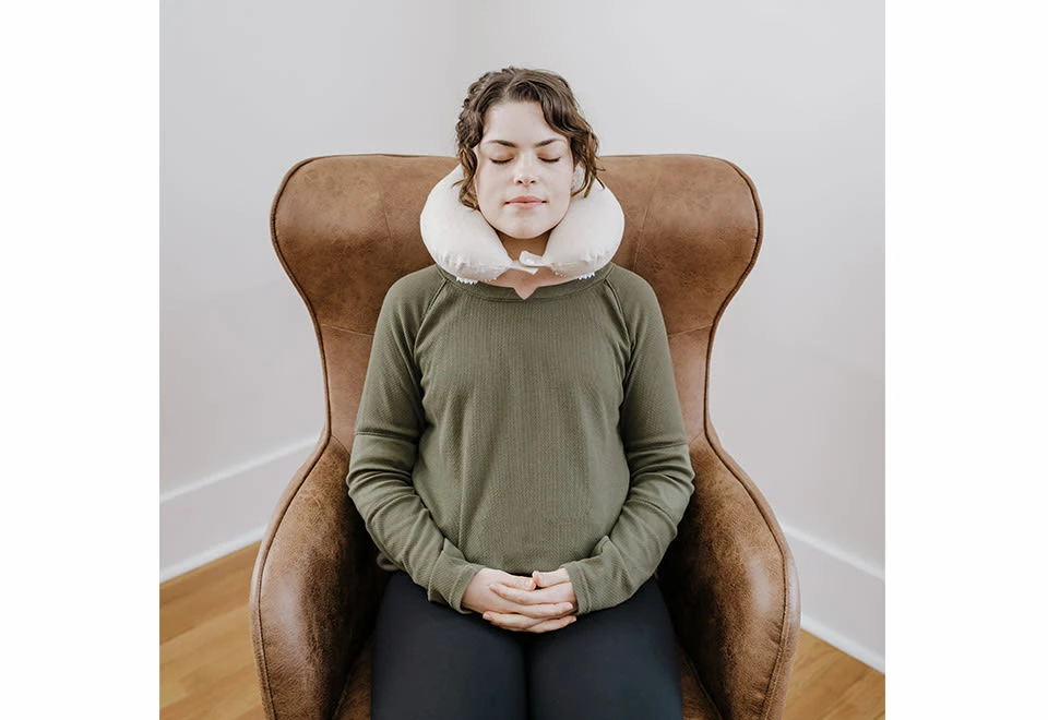 New ๐ Memory Foam Acupressure Neck Pillow by Acutens ๐ - Image 9