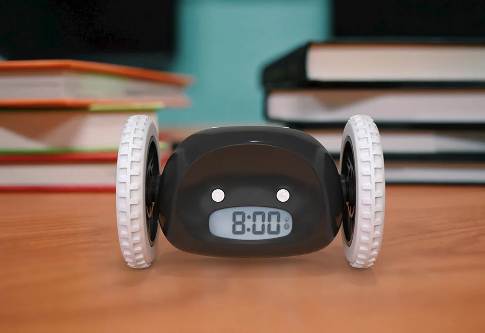 Promo 😉 Alarm Clock on Wheels by Clocky LLC 🛒 - Image 2