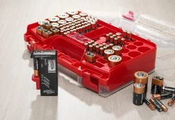 Outlet 😉 Ultimate Battery Organizer by Ontel Products 😀