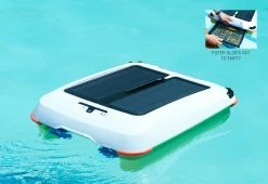 Best deal 🤩 Solar Powered Pool Cleaner by Pivot - Solar Breeze ✔️