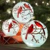 Wholesale 🛒 LED Cardinal Globes (Set of 3) by Melrose International, LLC 😀
