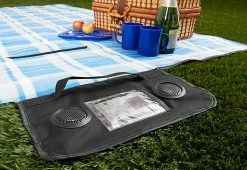 New ✨ Bluetooth Speaker Picnic Blanket by Action Products Worldwide ✨