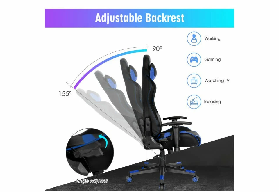 Best Sale ๐ Remote Adjustable Swivel Gaming Chair by GoPlus (Costway) ๐ฏ - Image 4