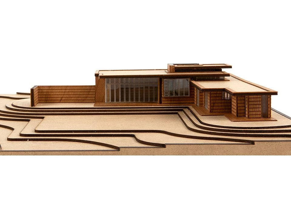 Promo ๐งจ Jacobs Usonian House Model Kit by Model Landmarks LLC ๐ฅ - Image 2