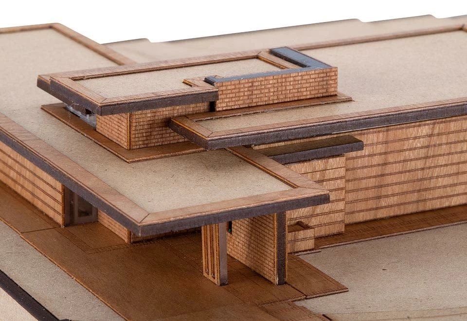 Promo ๐งจ Jacobs Usonian House Model Kit by Model Landmarks LLC ๐ฅ - Image 3