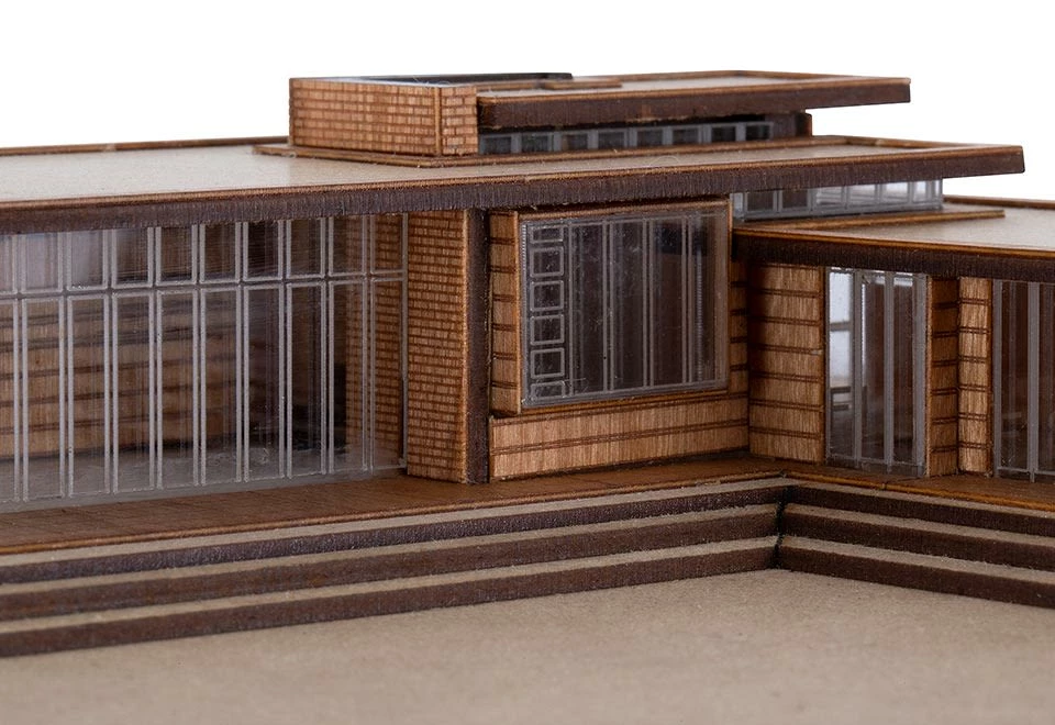 Promo ๐งจ Jacobs Usonian House Model Kit by Model Landmarks LLC ๐ฅ - Image 5
