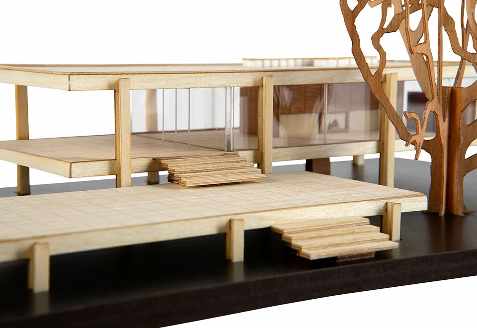 Promo ๐ Farnsworth House Model Kit by Model Landmarks LLC ๐ - Image 5