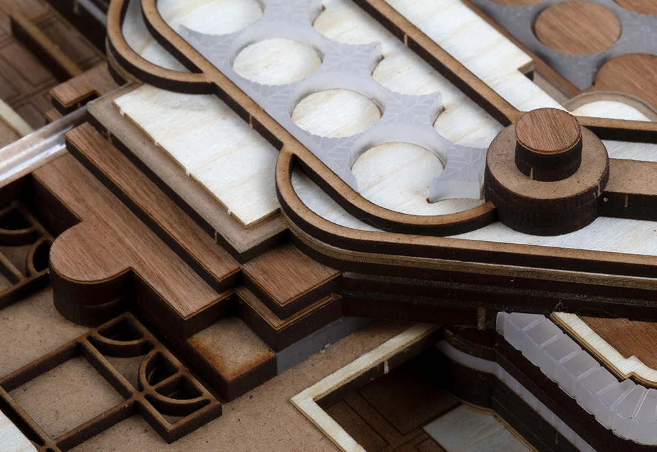 Best Sale ๐ S.C. Johnson Wax HQ Model Kit by Model Landmarks LLC โค๏ธ - Image 4