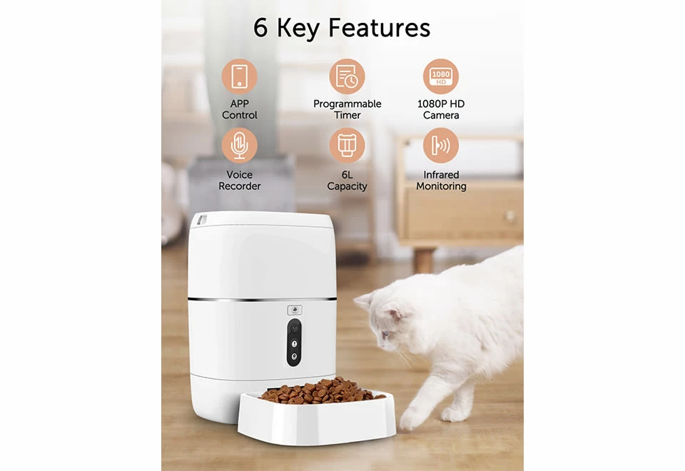 Discount ⭐ Automatic Pet Feeder by Sonicgrace Inc. ✔️ - Image 5