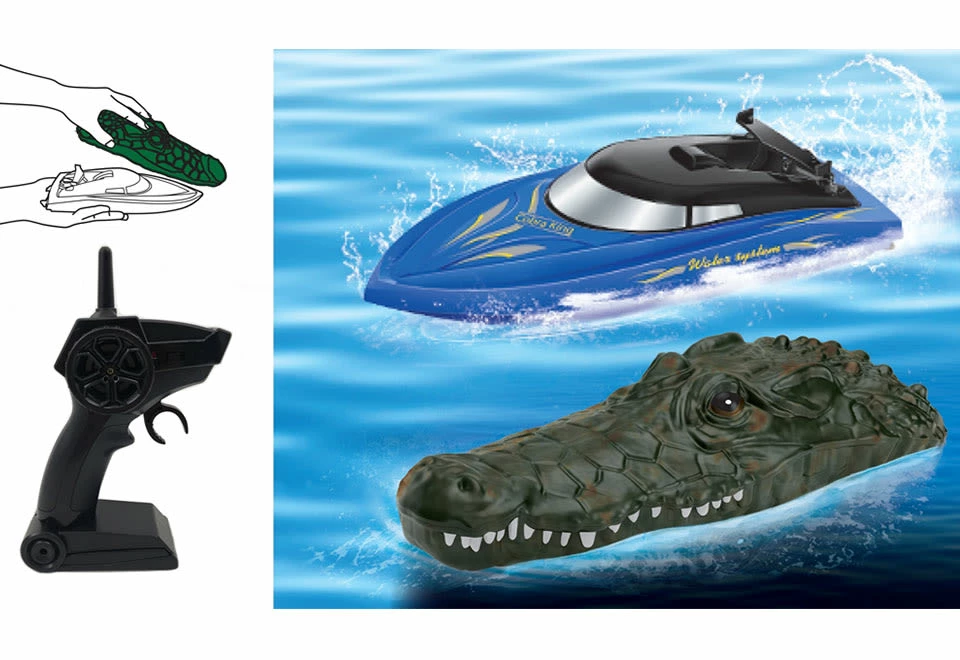 Cheapest ๐ 2-in-1 RC Croc Boat by Jupiter Creations Inc ๐งจ