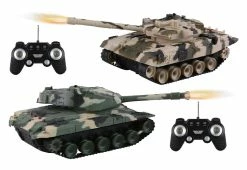 Best Sale 💯 RC Battle Tanks (Set of 2) by Jupiter Creations Inc 🛒